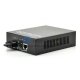 10/100/1000M Doppelfaser 850nm 550M POE Medienkonverter