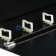 288 Portas Carregadas LC FAPs 4RU Rack Mount Fibra Enclosure Panduit FRME4 Compatível