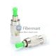 Adaptador de fibra símplex monomodo híbrido FC PC hembra a FC APC macho