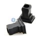 SC Mating Sleeve Adapter Dust Caps for SC Connectors Black 100 pcs/pack