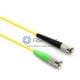 FC/UPC zu FC/APC Singlemode 9/125 Simplex Glasfaser-Patchkabel