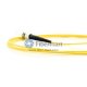 ST/UPC-ST/UPC Plenum(OFNP) Simplex 9/125 Single-mode Fiber Patch Cable