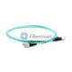 FC-FC Plenum(OFNP) Duplex OM3 Multi-mode Fiber Patch Cable