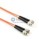 Câble de raccordement à fibre optique multimode duplex OM2 ST-ST