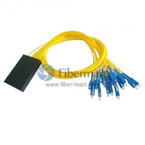 1x16 FBT многомодовых Единое окно Splitter волокна с ABS Box