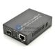 10/100/1000M Convertisseur de média fibre optique Ethernet 1SFP + 1RJ45