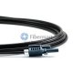 HFBR para HFBR Cabo de remendo de fibra óptica plástico de travamento simples do POF