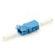 Adaptador de fibra plástica simplex LC/UPC a LC/UPC