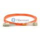 SC-LC Plenum(OFNP) Duplex Multi-mode Fiber Patch Cable