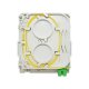 1 LWL SC oder 2 LWL LC Wandsteckdose LWL Termination Box mit Pigtails und Adaptern Typ B