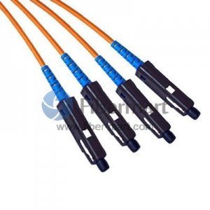 MU-MU Plenum(OFNP) Duplex Multi-mode Fiber Patch Cable