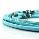 144 fibres OM4 24 brins MPO Trunk Cable 3.0mm LSZH/Riser