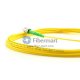 Câble de raccordement à fibre optique monomode 9/125 simplex SC/UPC vers ST/APC