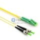 LC/APC auf ST/APC Singlemode 9/125 Duplex-Glasfaser-Patchkabel