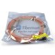 Cabo óptico ativo QSFP+ para QSFP+ compatível com Arista AOC-QQ-40G-15M de 15 m