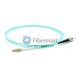 LC-ST Plenum(OFNP) Simplex OM4 Multimode Fiber Patch Cable