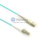 LC-SC Plenum(OFNP) Simplex OM4 Multimode Fiber Patch Cable