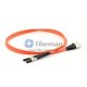 Cable de conexión de fibra multimodo OM2 dúplex FC-MTRJ