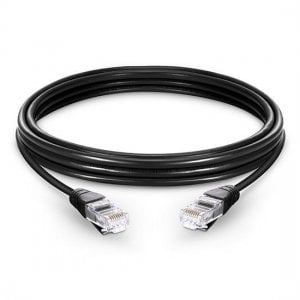 Cat6 Snagless ungeschirmtes (UTP) Ethernet-Netzwerk-Patchkabel, schwarzes PVC, 10 m (32,81 ft)
