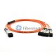 Cable óptico activo de conexión QSFP+ a 4SFP+ de 40 GBASE compatible con Avago AFBR-7IER03Z de 3 m