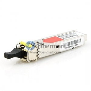 Cisco GLC-FE-100BX-D Compatible 100BASE-BX10-D 1550nmTX/1310nmRX BiDi SFP 10km Transceiver