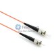 ST-ST Plenum(OFNP) Singlemode Multimode Fibre Patch Cable