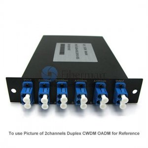 4채널 LGX 모듈 듀플렉스 CWDM OADM 동서