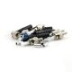 Conector ST UPC Monomodo 9/125 Simplex Conector de fibra ST de 3,0 mm