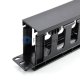 1U Plastic  Single-side Horizontal Cable Management Panel