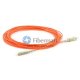 SC-SC Plenum(OFNP) Simplex Multi-mode Fiber Patch Cable