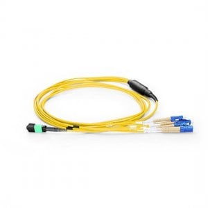 1M MTP Female to 4 LC UPC Duplex 8 Fibers OS2 9/125 Single Mode Harness Cable, Polarity A, Elite, LSZH Bunch 1M MTP Female to 4 LC UPC Duplex 8 Fibers OS2 9/125 Single Mode Harness Cable, Polarity A, Elite, LSZH Bunch