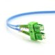 Cable de conexión blindado LC / UPC a SC / APC dúplex monomodo 9/125