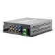 8-Kanal-Video & 1 Reverse Data to Fiber SM 20 km optischer Video-Multiplexer im Gehäuse aus Aluminiumlegierung