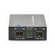 10/100 / 1000M 1SFP + 1SFP Ports Convertisseur de média Ethernet en fibre