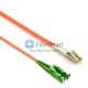 LC-LSH Duplex OM2 Multimode Fiber Patch Cable