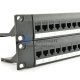 48 Portas Cat6 UTP Patch Panel 2U