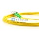 ST/APC to FC/UPC Plenum(OFNP) Duplex 9/125 Single-mode Fiber Patch Cable