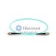 Cable de conexión de fibra multimodo OM3 simplex ST-ST