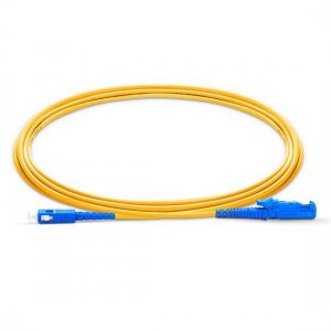 SC UPC to LSH UPC Simplex PVC/LSZH/OFNP 9/125 Single Mode Fiber Patch Cable