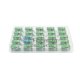 LC/APC to LC/APC Singlemode Duplex SC Type Plastic Fiber Adapter