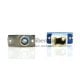 LSH/UPC a FC/UPC Hybrid Simplex Half Plastic Half Metal Fiber Adapter