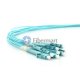 8 心 OM3 12 ストランド MPO ハーネス ケーブル 3.0mm LSZH/ライザー