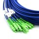 12-fiber 3.0mm 9/125 Single-mode LC/SC/ST/FC Armored Bunch Pigtail