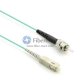 SC-ST Plenum(OFNP) Simplex OM4 Multimode Fiber Patch Cable