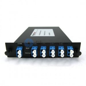 5 canaux, module LGX, duplex, multiplexeur et démultiplexeur CWDM