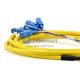 12 fiber 9/125 Pigtail de feixe monomodo LC/SC/ST/FC