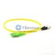 SC/APC to FC/UPC Plenum(OFNP) Duplex 9/125 Single-mode Fiber Patch Cable