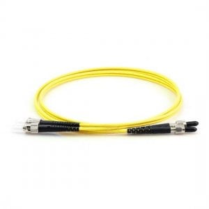 SMA905 to ST UPC Duplex PVC/LSZH/OFNP 9/125 Single Mode Fiber Patch Cable
