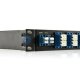 44 Kanäle, 1HE-Rackmontage, Duplex, athermischer AWG, DWDM Mux & Demux