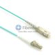 LC-SC Plenum(OFNP) Simplex OM4 Multimode Fiber Patch Cable